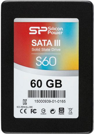 SSD диск Silicon Power Slim S60 60GB (SP060GBSS3S60S25)