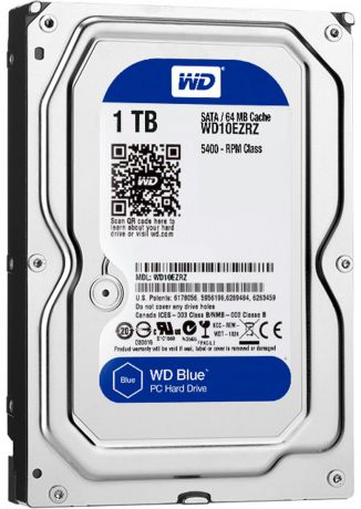 WD Blue 1TB внутренний жесткий диск (WD10EZRZ)