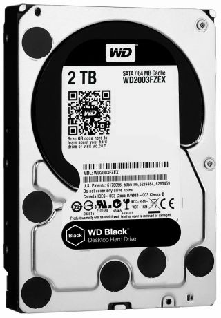 Внутренний жесткий диск WD Black 2TB (WD2003FZEX)