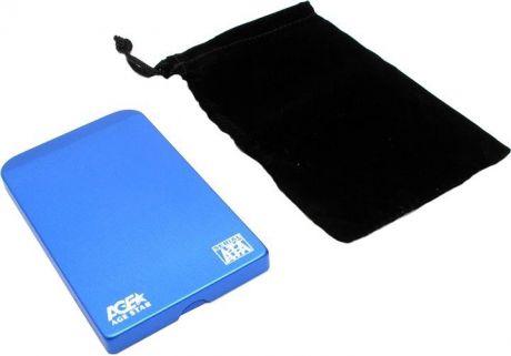Корпус для жесткого диска AgeStar 3UB2O1 USB3.0 to 2.5"hdd SATA, Blue
