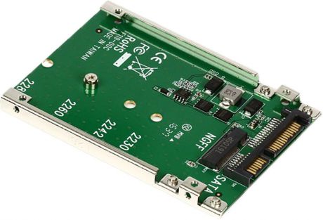 SmartBuy DT-119 переходник-конвертер для M.2 NGFF SATA SSD в 2.5" 7mm SATA