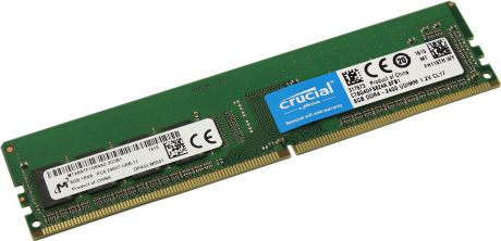 Модуль оперативной памяти Crucial Single Rank DDR4 8GB 2400МГц