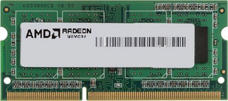 Модуль оперативной памяти AMD Radeon SO-DIMM DDR3 4GB 1600MHz (R534G1601S1S-UGO)