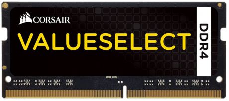 Модуль оперативной памяти Corsair ValueSelect SO-DIMM DDR4 4Gb 2133 МГц (CMSO4GX4M1A2133C15)