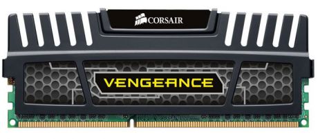 Модуль оперативной памяти Corsair Vengeance DDR3 4Gb 1600 МГц, Black (CMZ4GX3M1A1600C9)