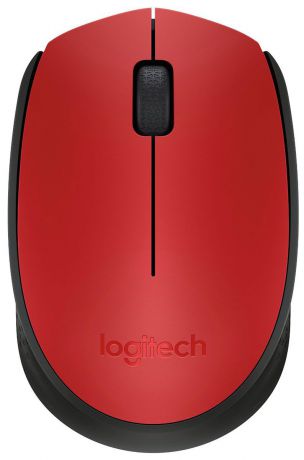 Мышь Logitech M171, Red беспроводная