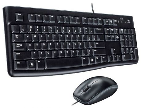 Комплект мышь + клавиатура Logitech MK120 Classic Desktop (920-002561)