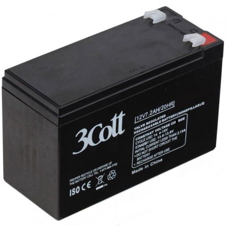Батарея для ИБП 3Cott 12V7.2Ah