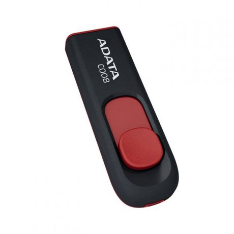 ADATA C008 16GB, Black Red USB-накопитель