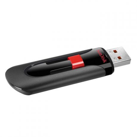 SanDisk Cruzer Glide 64GB, Black Red USB-накопитель