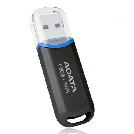 ADATA C906 8GB, Black флэш-накопитель