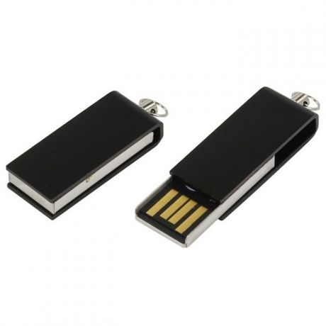 Iconik Свивел 8GB, Black USB-накопитель (под логотип)