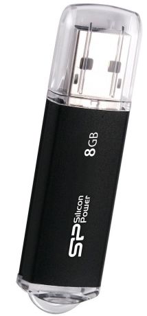 Silicon Power Ultima II l-Series 8GB, Black USB-накопитель