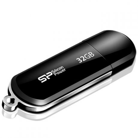 Silicon Power LuxMini 322 32GB, Black USB-накопитель