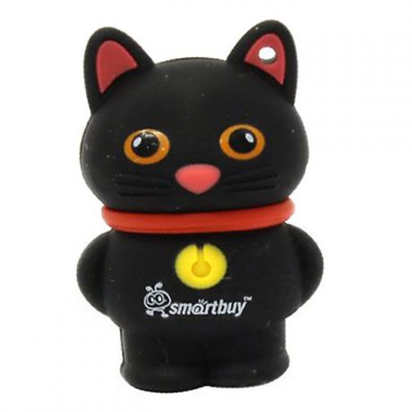 SmartBuy Wild Series Catty 16GB, Black USB-накопитель