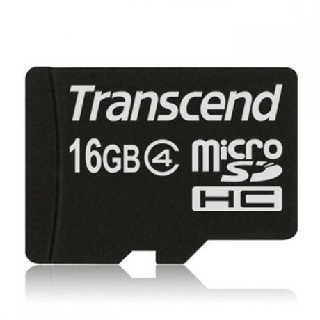 Transcend microSDHC Class 4 16GB карта памяти