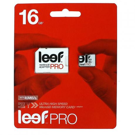 Leef PRO microSDHC 16GB карта памяти