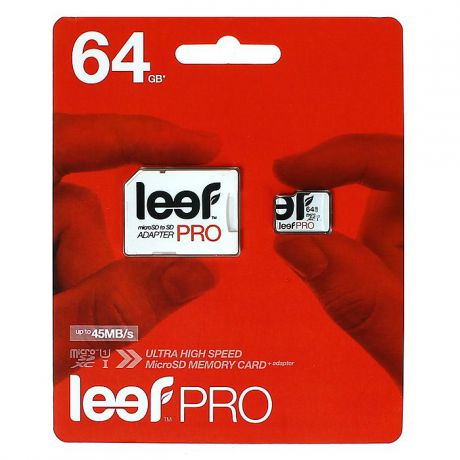 Leef PRO microSDXC 64GB карта памяти