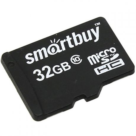 SmartBuy microSDHC Сlass 10 32GB карта памяти (без адаптера)