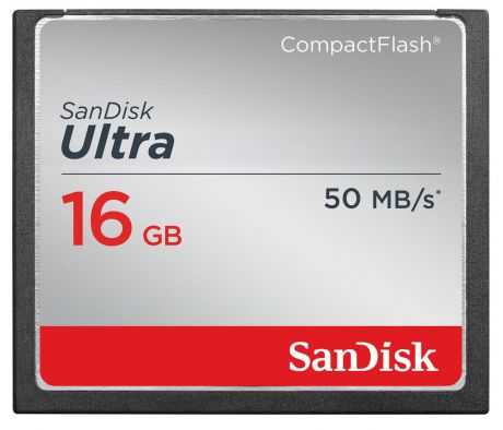 SanDisk Ultra CompactFlash 16GB карта памяти