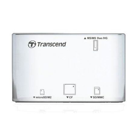 Transcend Multi-Card P8, USB 2.0, White