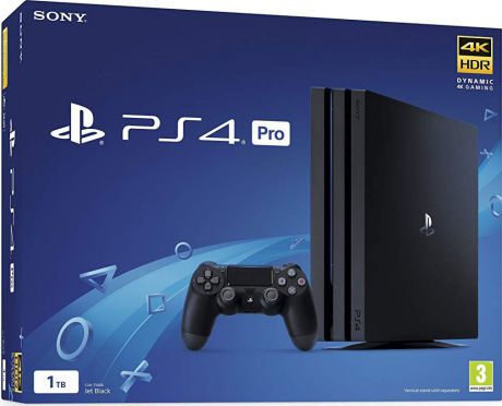 Игровая приставка Sony PlayStation 4 Pro (1 TB), Black (CUH-7208В)