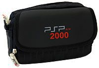 Многофункциональная cумка для приставки PSP/PSP 2000 и аксессуаров (черная)