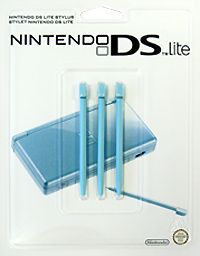 Стилус для Nintendo DS Lite бирюзового цвета (комплект из 3 шт.)