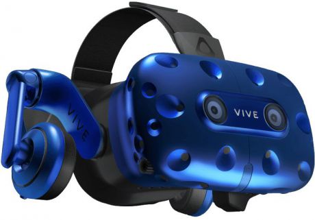 HTC Vive Pro EEA HMD, Blue шлем виртуальной реальности