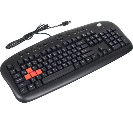 Игровая клавиатура A4Tech KB-28G-1, Black
