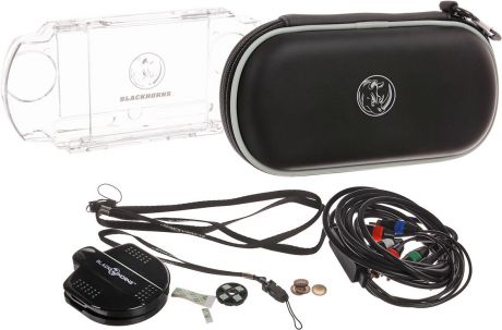 Black Horns Kit 8 in 1 набор аксессуаров для Sony PSP 2000/3000