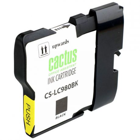 Cactus CS-LC980BK, Black картридж струйный для Brother DCP-145C/165C/MFC-250C/290C