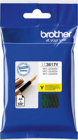 Brother LC3617Y, Yellow картридж для Brother MFC-J3530DW/J3930DW