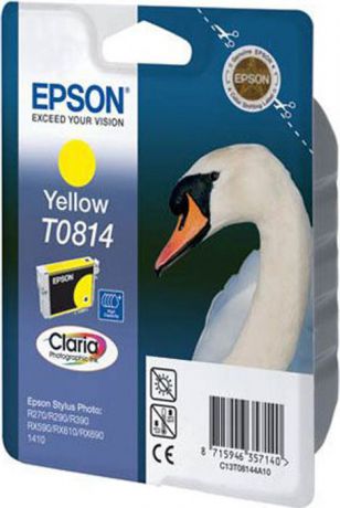Картридж Epson T0814 (C13T11144A10), желтый