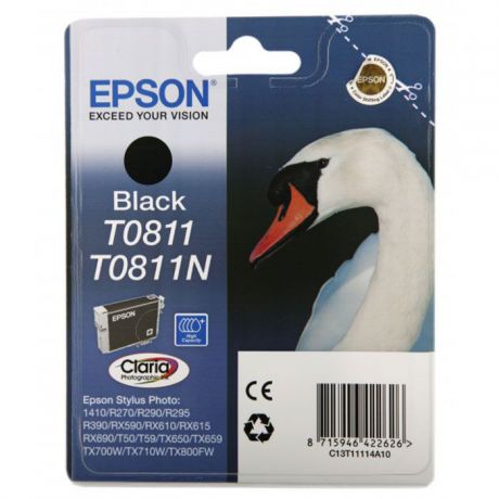 Картридж Epson T0811 (C13T11114A10), черный