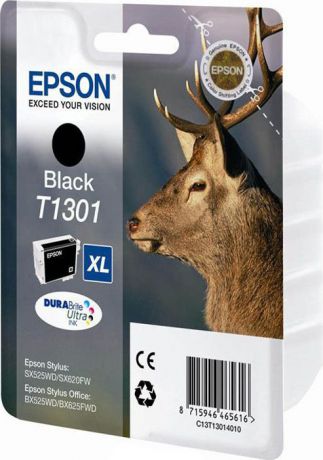 Картридж Epson T1301 (C13T13014012), черный