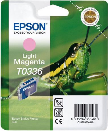 Картридж Epson T0336 (C13T03364010), светло-пурпурный