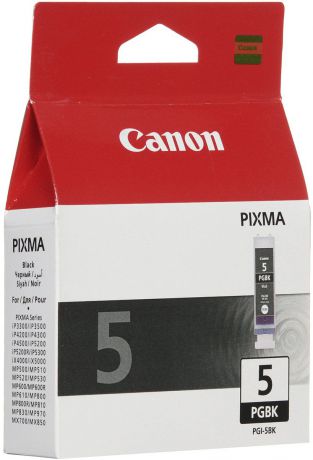 Canon PGI-5BK, Black картридж для струйных МФУ/принтеров