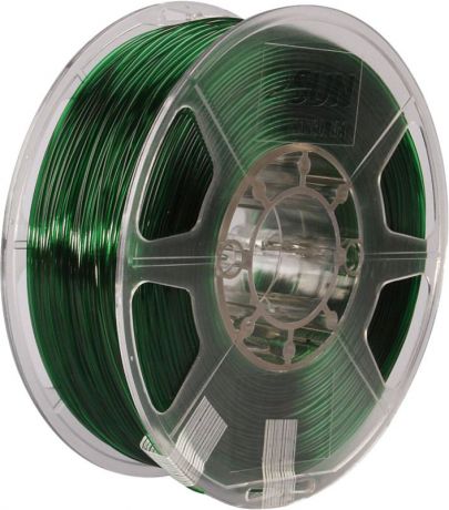 Катушка PETG-пластика ESUN PETG175G1, 1.75 мм, 1 кг, цвет: зеленый