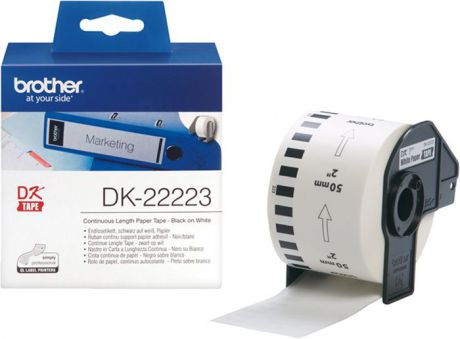 Brother DK22223, White лента для матричного принтера 50 мм