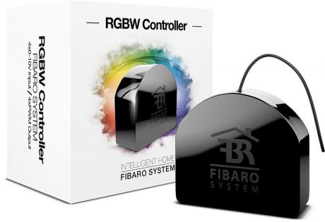 Модуль управления FIBARO RGBW LED-лентами SMART HOME RGBW CONTROLLER, черный