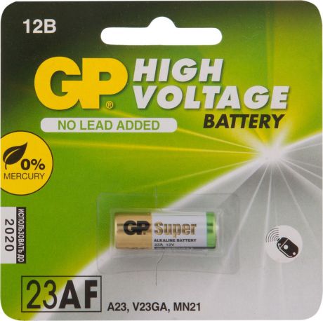 Батарейка высоковольтная "GP Batteries", тип A23