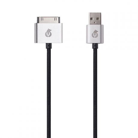 uBear Data Sync-USB, Black кабель Apple 30-pin