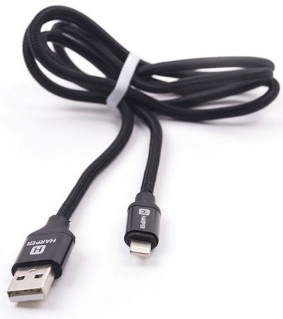 Harper Brch-510, Black кабель USB - Lightning (1 м)