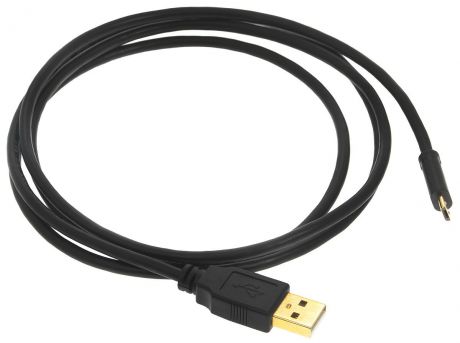 Greenconnect GCR-UA2MCB1-BB2S, Black кабель microUSB-USB (1,5 м)