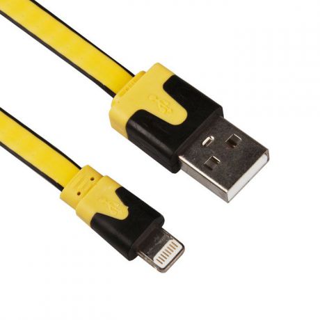 Liberty Project дата-кабель Apple Lightning плоский узкий, Yellow