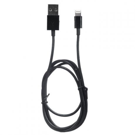 Qumo кабель Apple 8 pin MFI, Black