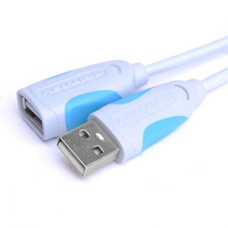 Vention USB 2.0, Grey кабель-удлинитель (1 м)