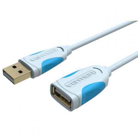 Vention USB 2.0, Grey кабель-удлинитель (2 м)