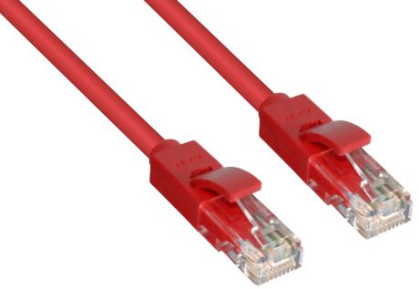 Greenconnect Russia GCR-LNC604, Red патч-корд (5 м)